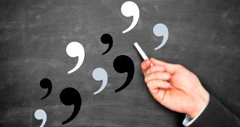 Rigtigt komma i en fart